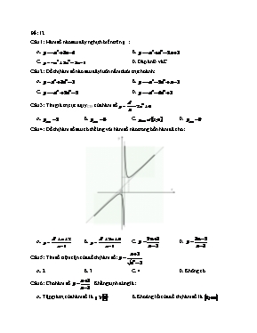 Đề ôn tập môn Toán - Đề 12